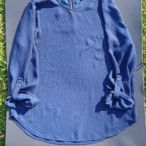 Lily White -Polka dot shirt